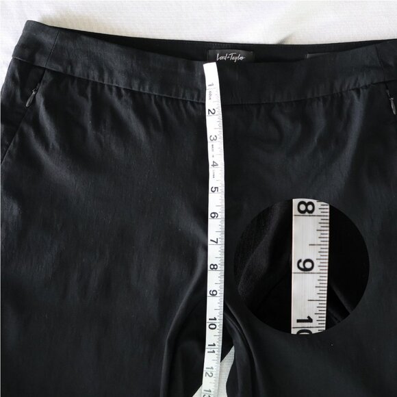 Black Dress Pants - Lord & Taylor - Size 6 - Picture 6 of 15